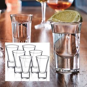 12 New! Bormioli Rocco Shot Glasses Dublino 2 oz Italy Cordial Liquere